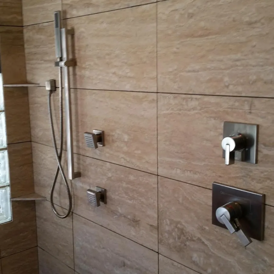 Shower fixture installation for Water Heater Replacement in Penitas